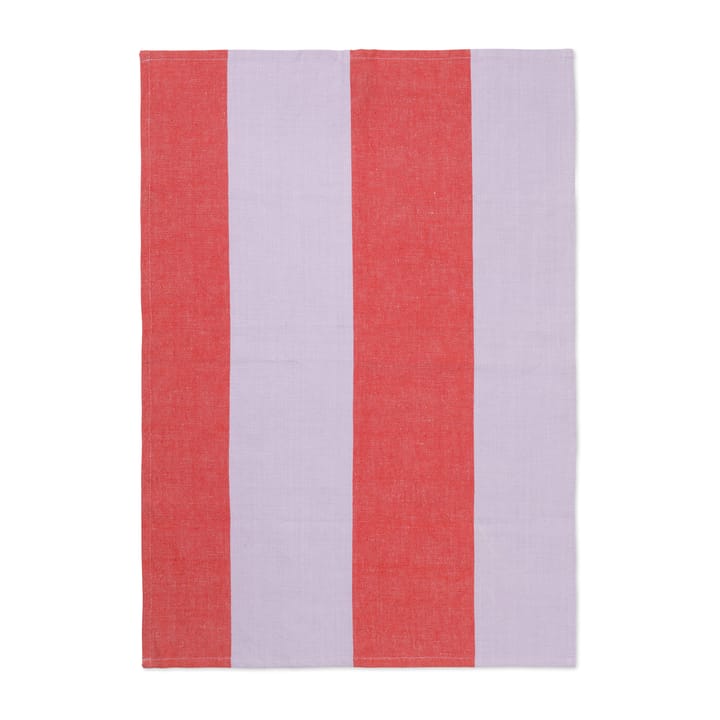 Hale keukenhanddoek 50x70 cm - Red-lilac - Ferm Living