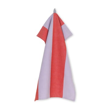 Hale keukenhanddoek 50x70 cm - Red-lilac - Ferm Living