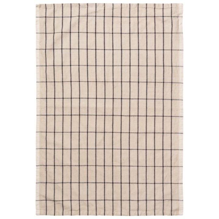 Hale keukenhanddoek 50x70 cm - Sand-black - Ferm Living
