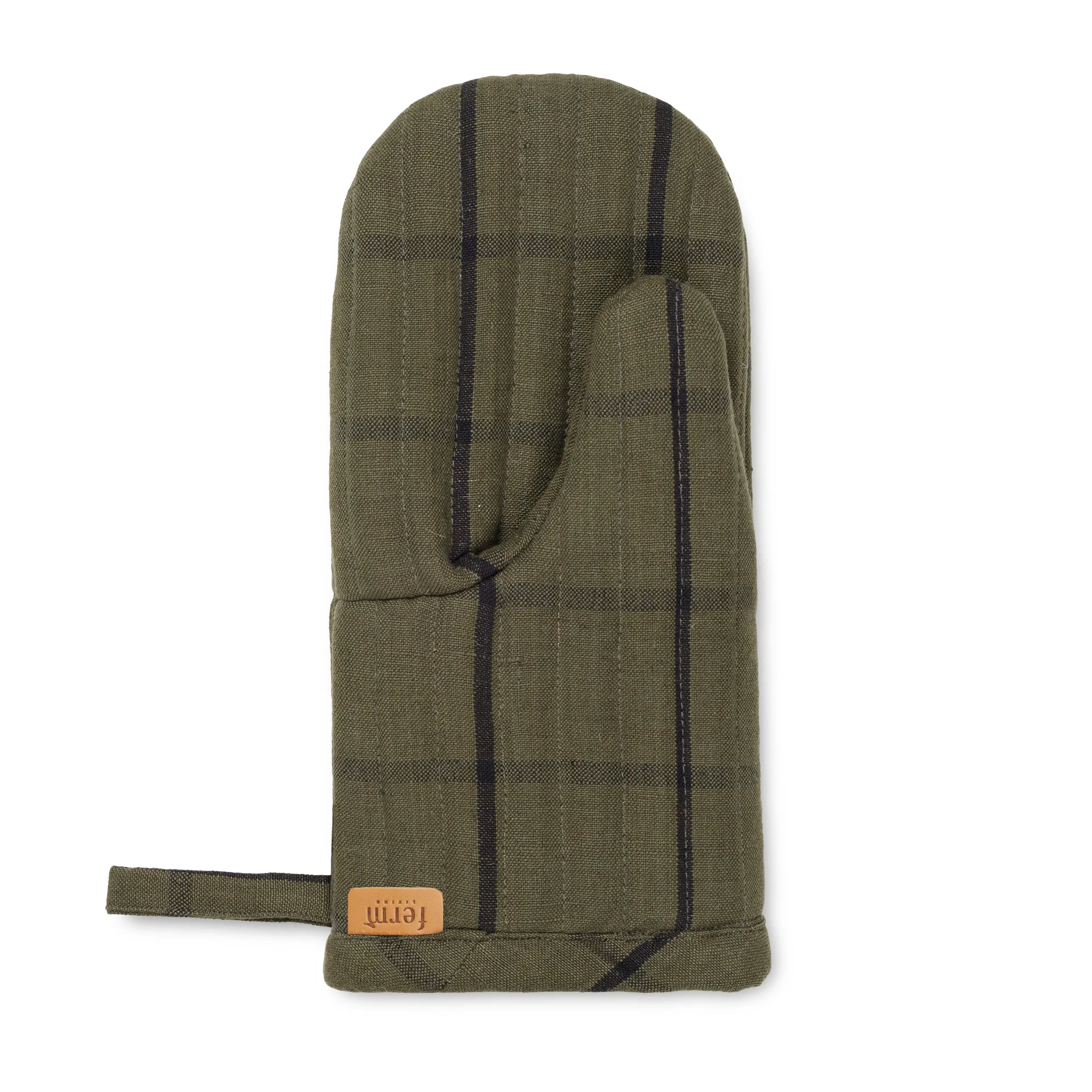 Hale ovenwant, Groen-zwart Ferm Living