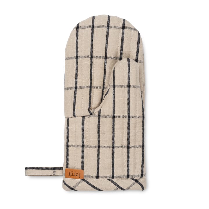 Hale ovenwant - Zand-zwart - Ferm Living