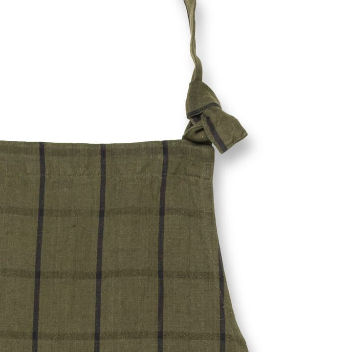 Hale schort, Groen-zwart Ferm Living