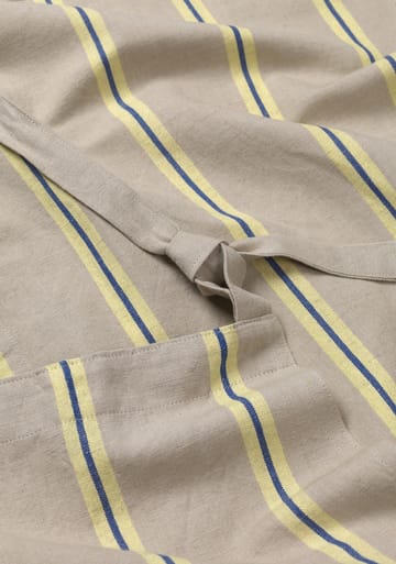 Hale schort - Oyster-lemon-bright blue - Ferm Living