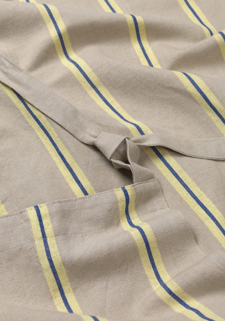 Hale schort, Oyster-lemon-bright blue Ferm Living