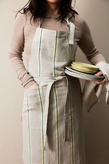 Hale schort - Oyster-lemon-bright blue - Ferm Living