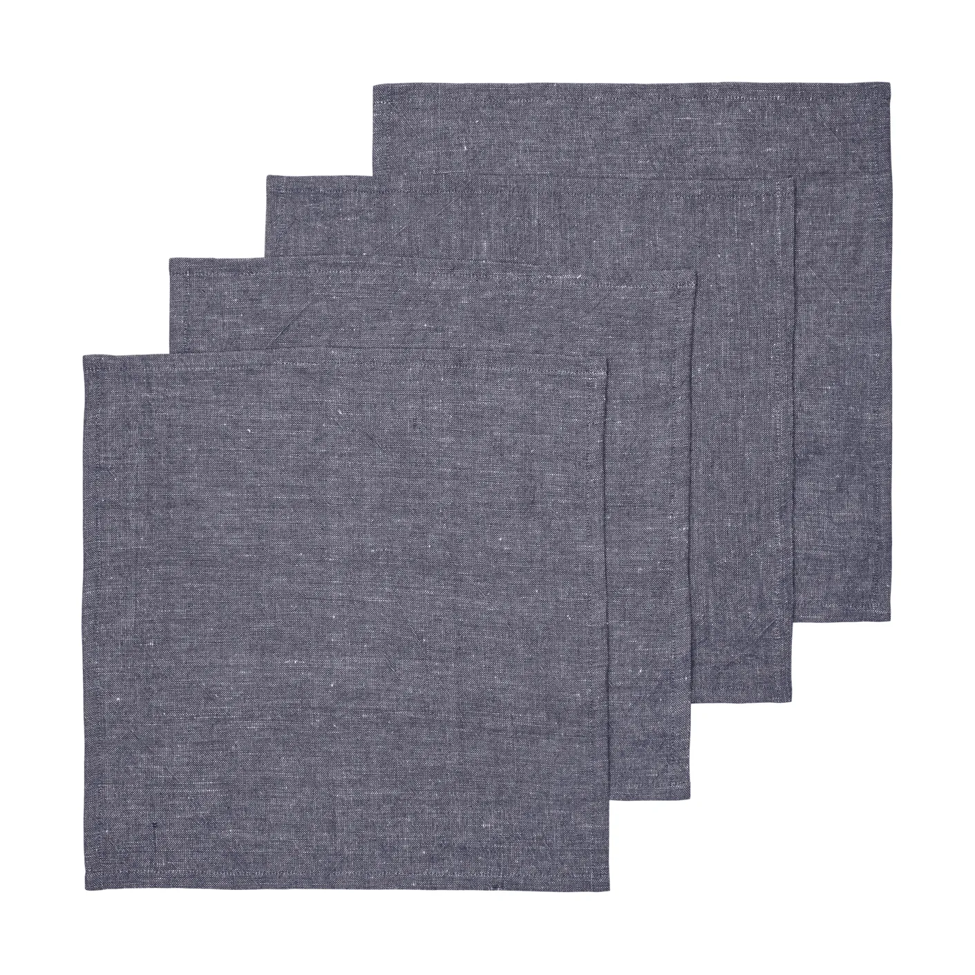 Hale servet 4-pack, Indigo blue, 35x35 cm Ferm Living
