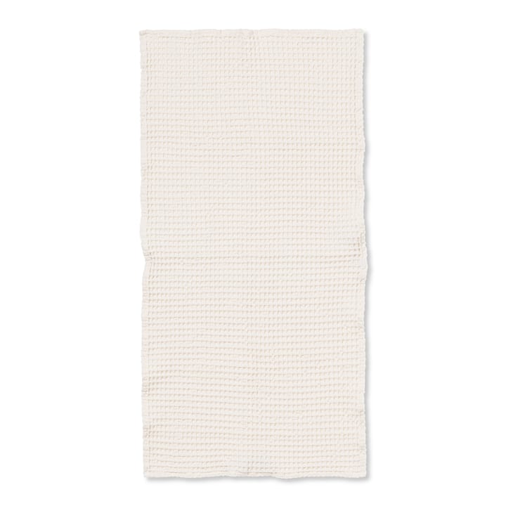 Handdoek biologisch katoen off-white, 50x100 cm Ferm Living