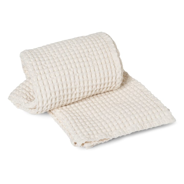 Handdoek biologisch katoen off-white - 70x140 cm - Ferm Living