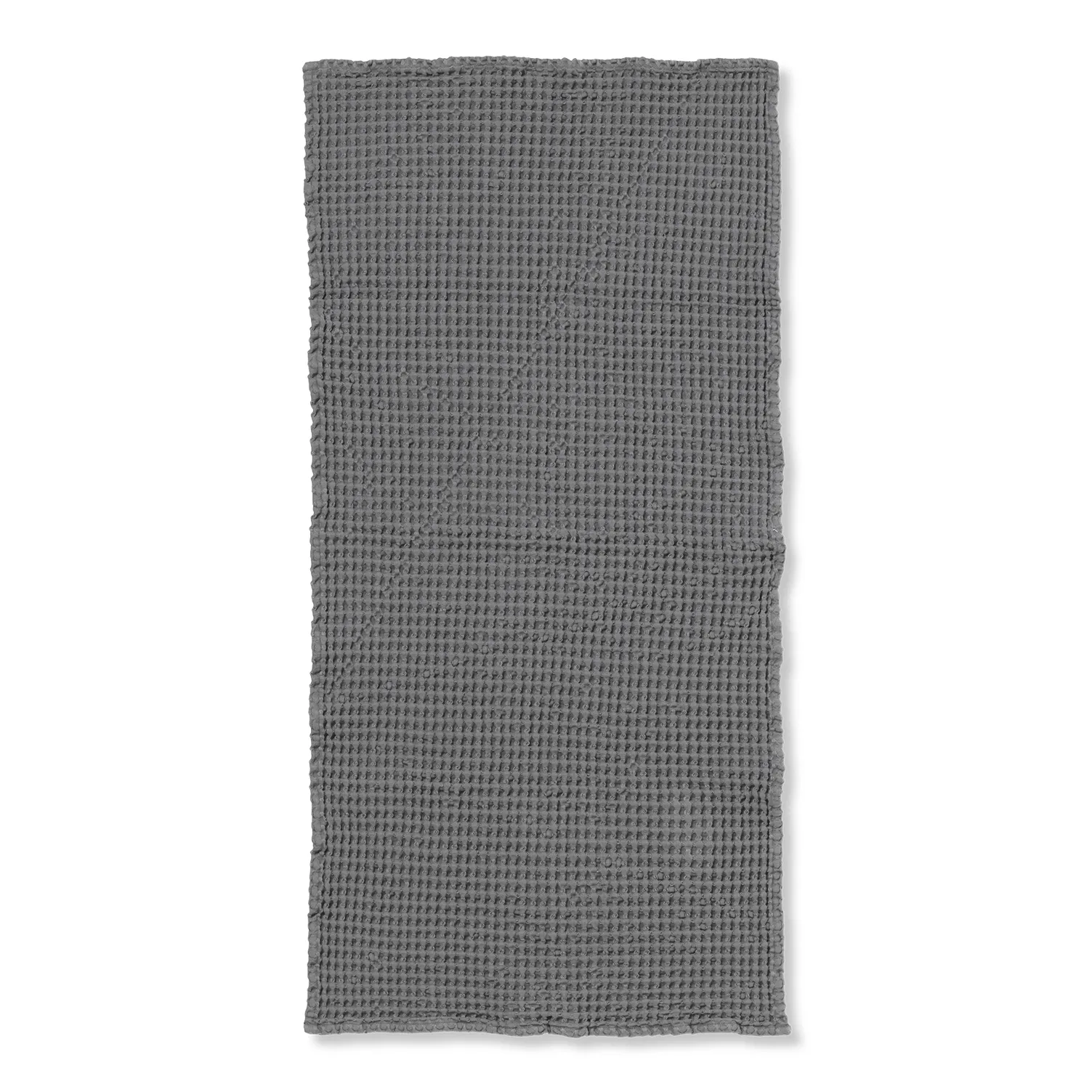 Handdoek ecologisch katoen grijs, 50x100 cm Ferm Living