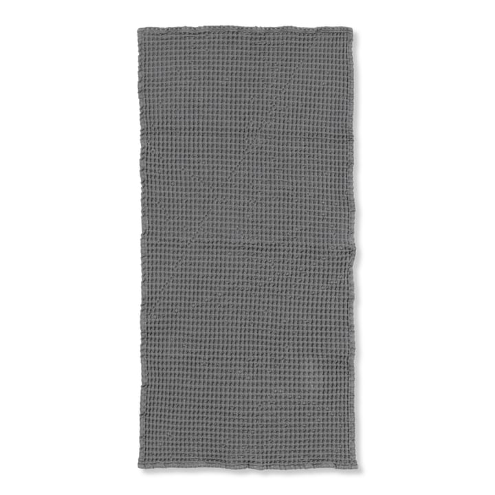 Handdoek ecologisch katoen grijs, 50x100 cm Ferm Living