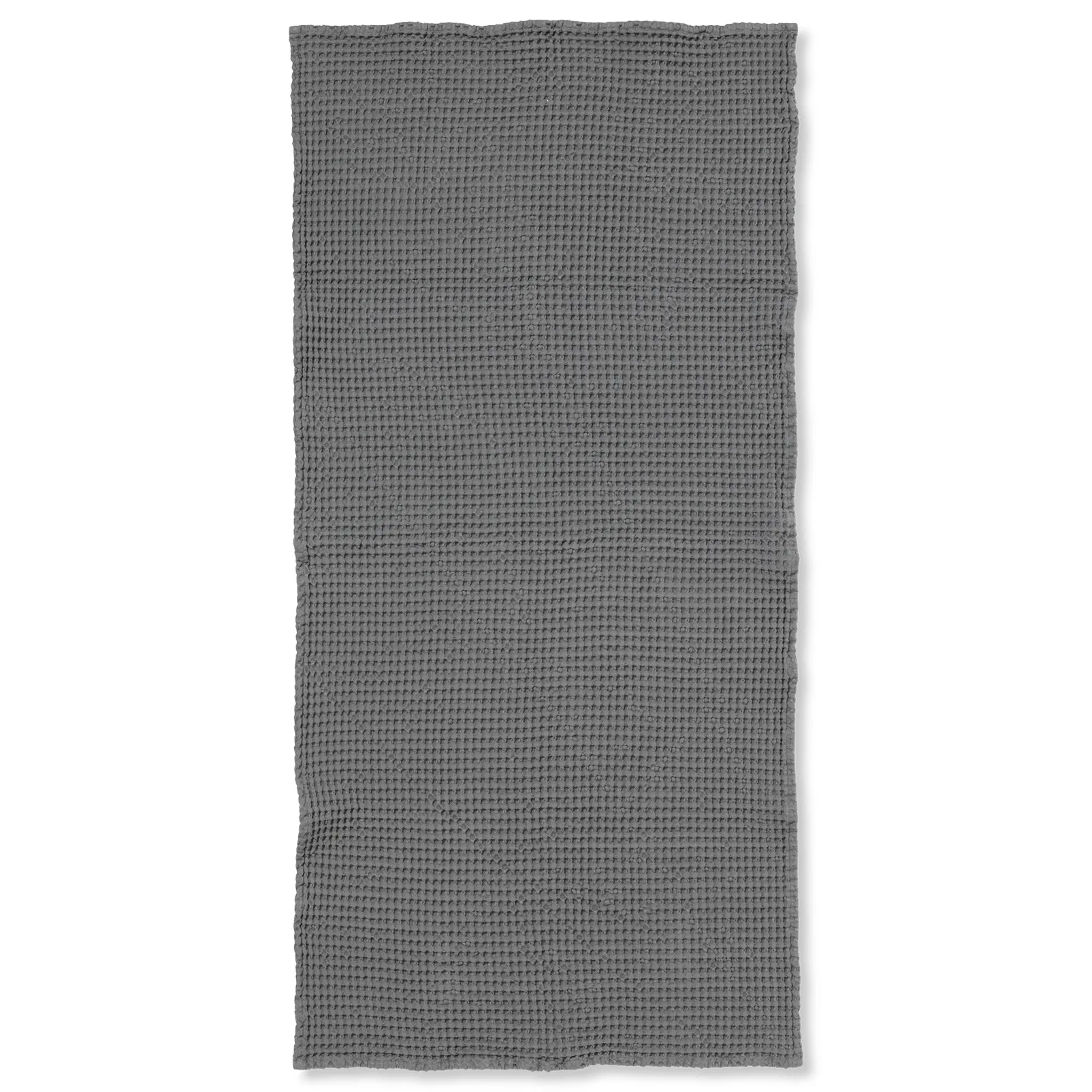 Handdoek ecologisch katoen grijs, 70x140 cm Ferm Living