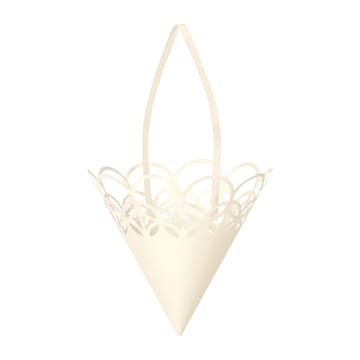 Hangende kerstpuntzak Ø10cm  3-pack - Off-white - Ferm Living