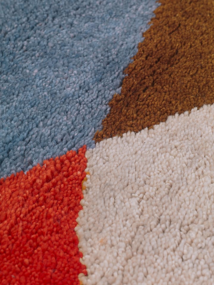 Harlequin wollen vloerkleed 80x120 cm, Multi Ferm Living