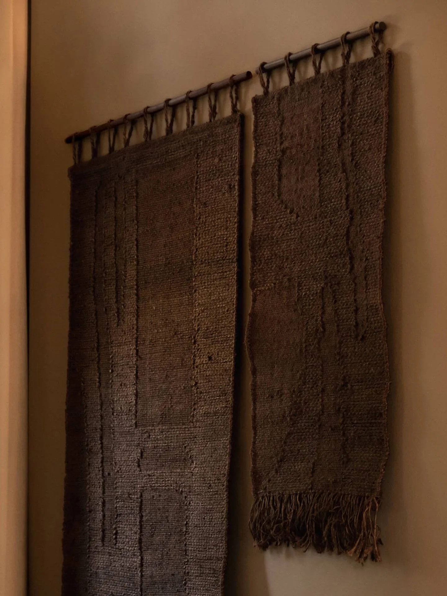 Harvest wanddecoratie 100x165 cm, Dark chocolate Ferm Living