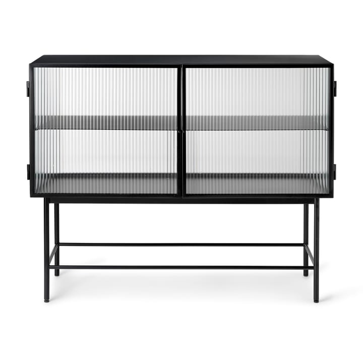 Haze sideboard - Black-golvend glas - Ferm LIVING