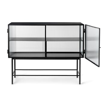 Haze sideboard - Black-golvend glas - Ferm Living