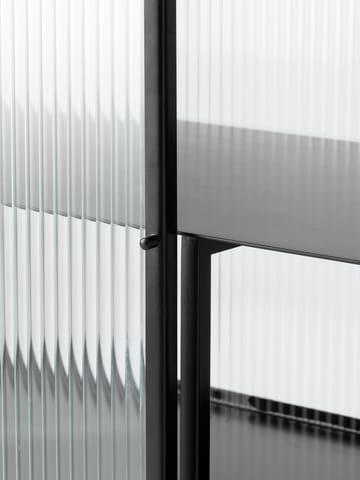 Haze sideboard - Black-golvend glas - Ferm Living