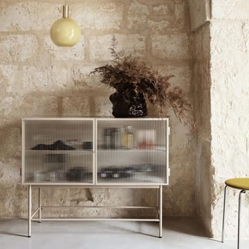 Haze sideboard - cashmere, golvend glas - ferm LIVING