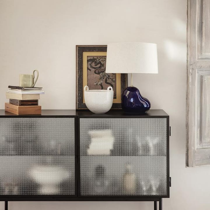 Haze sideboard - cashmere, golvend glas - ferm LIVING