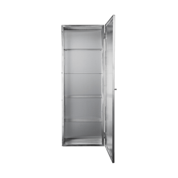 Haze wandkast 35x100 cm - Stainless steel - Ferm Living