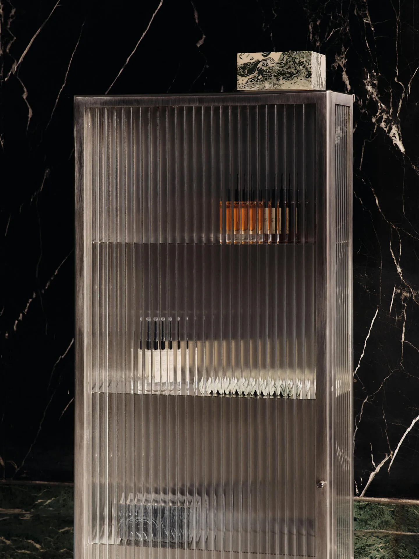 Haze wandkast 35x100 cm, Stainless steel Ferm Living