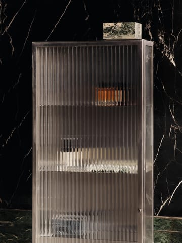 Haze wandkast 35x100 cm - Stainless steel - Ferm Living