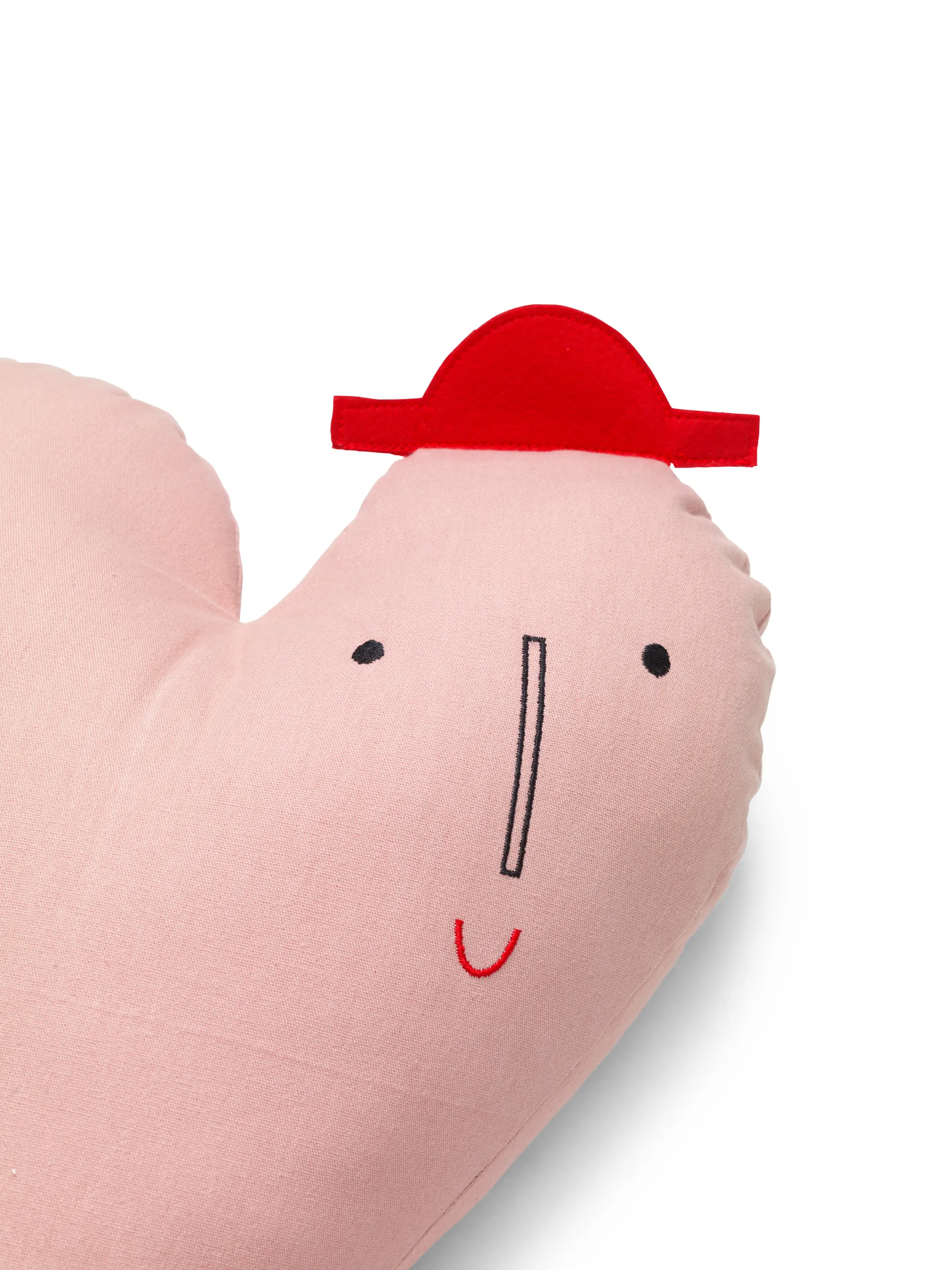 Heart kussen, Dusty rose Ferm Living