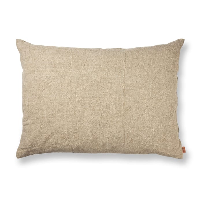 Heavy Linen kussen 60x80 cm - Natural - ferm LIVING