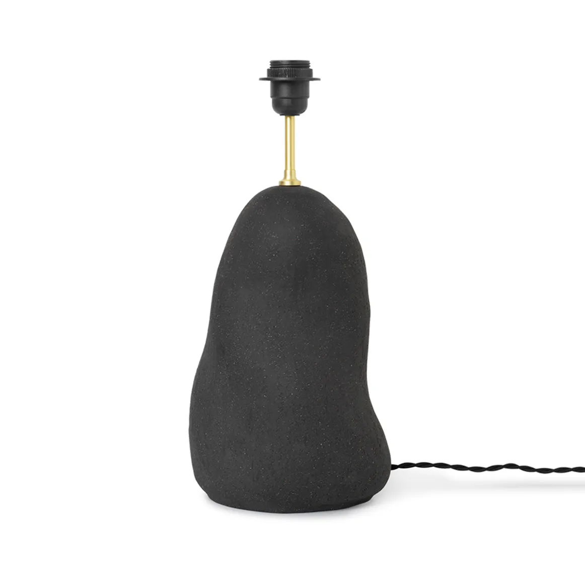 Hebe lampvoet medium, Dark grey Ferm Living