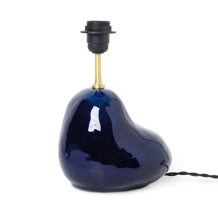 Hebe lampvoet small - Deep blue glanzend - Ferm LIVING