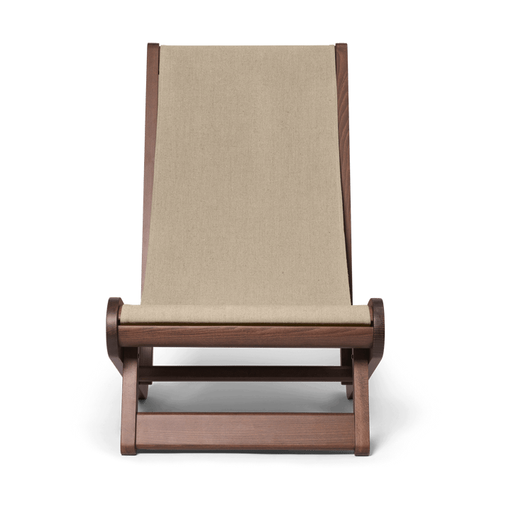 Hemi loungefauteuil, Dark stained, natural Ferm Living