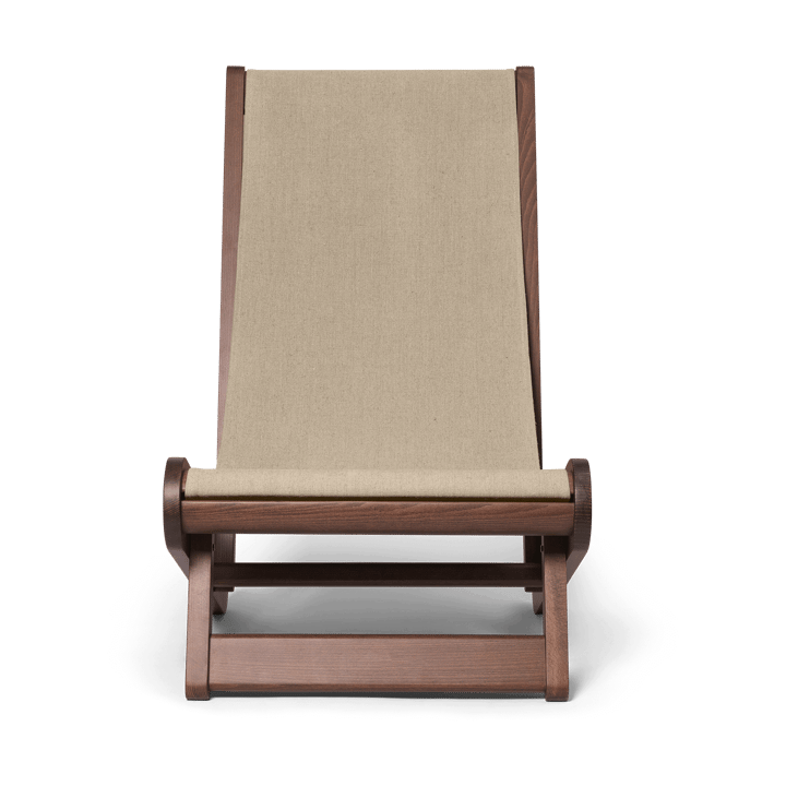 Hemi loungefauteuil - Dark stained, natural - ferm LIVING