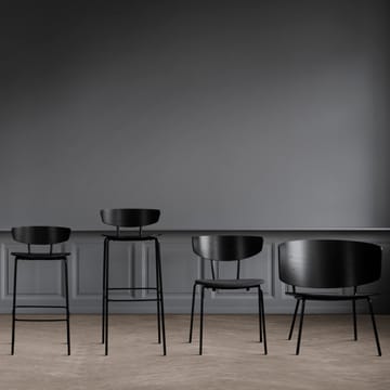 Herman barkruk laag - zwart - Ferm Living