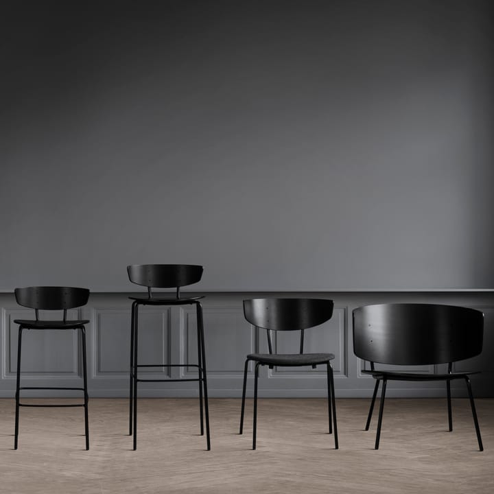 Herman barkruk laag, zwart Ferm Living