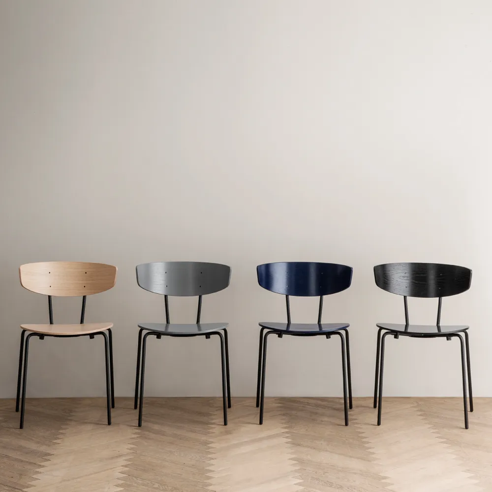 Herman Stoel, natural oak, eikenhouten poten Ferm Living