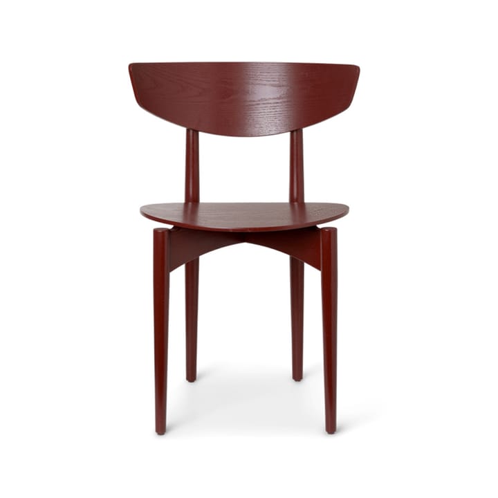 Herman Stoel - red brown, roodbruine essenhouten poten - Ferm Living