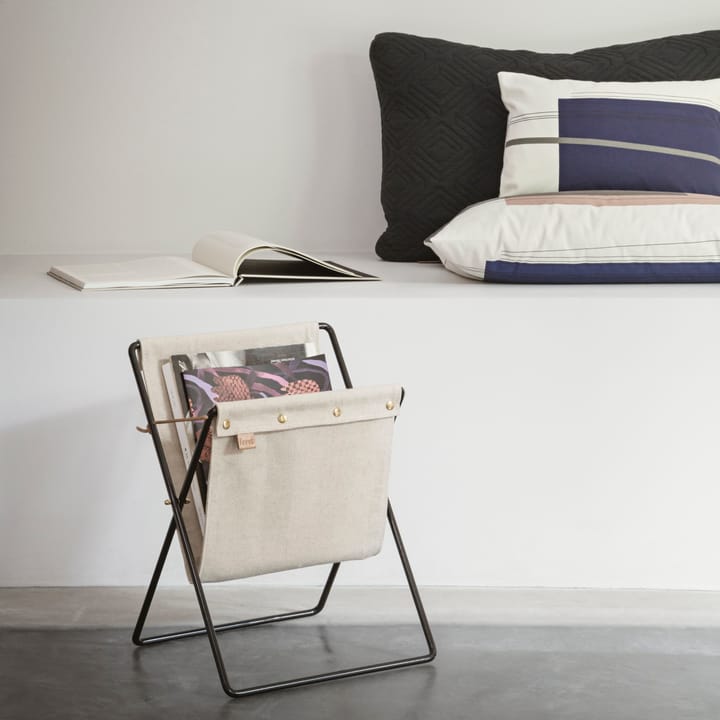 Herman tijdschriftenstandaard, zwart Ferm Living