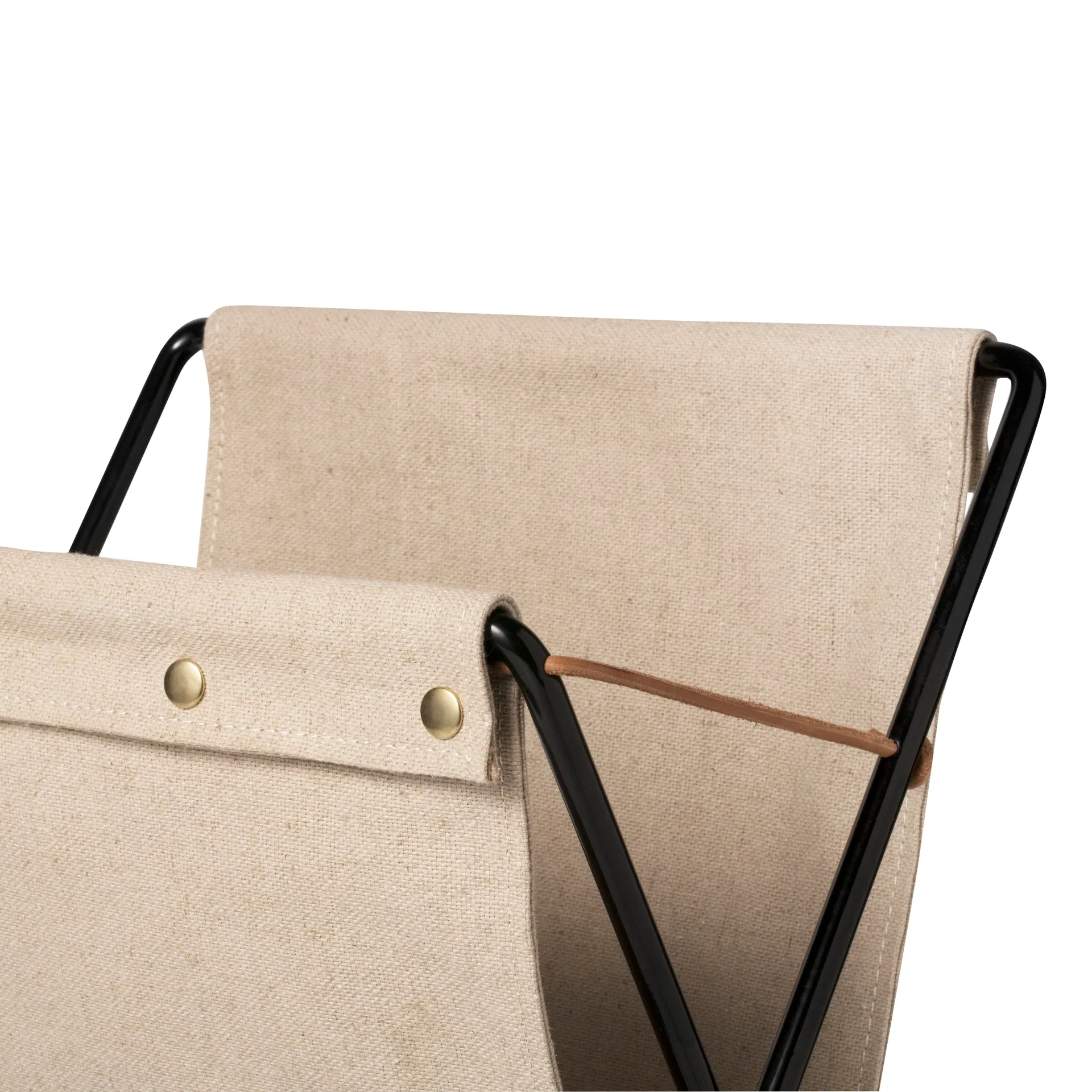 Herman tijdschriftenstandaard, zwart Ferm Living