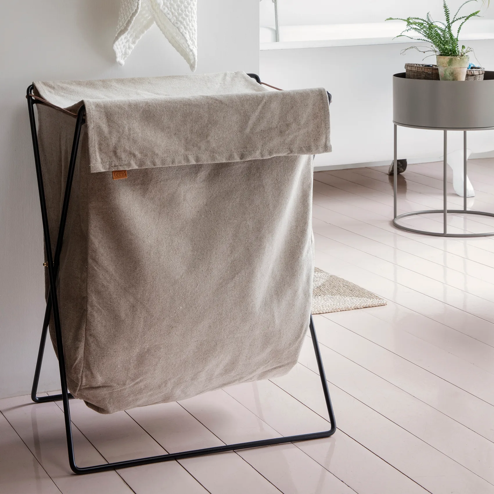 Herman wasmand, Zwart Ferm Living