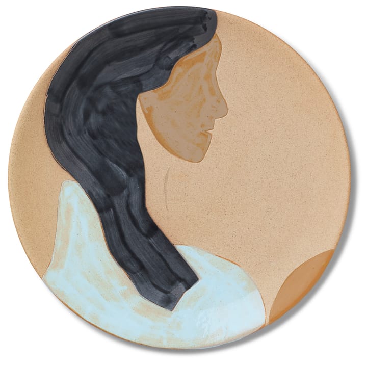 Hessa eet- en decoratiebord 37,5 cm, Multi Ferm Living