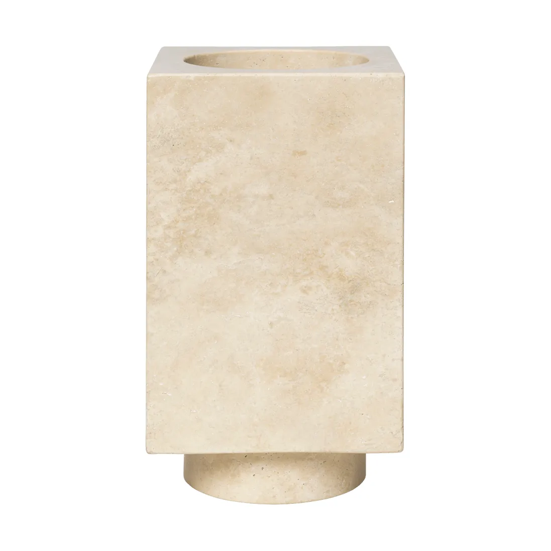 Hew vaas 21 cm, Travertine Ferm Living