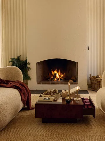 Holly Leaf kandelaar - offwhite - Ferm Living