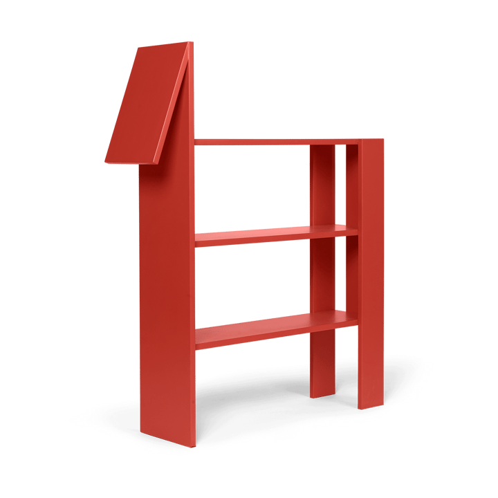 Horse boekenplank 91x111 cm - Poppy Red - Ferm Living
