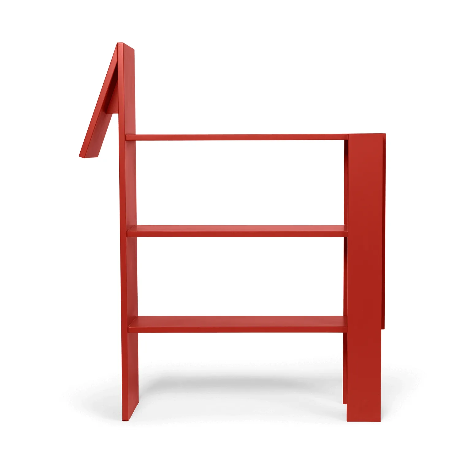 Horse boekenplank 91x111 cm, Poppy Red Ferm Living