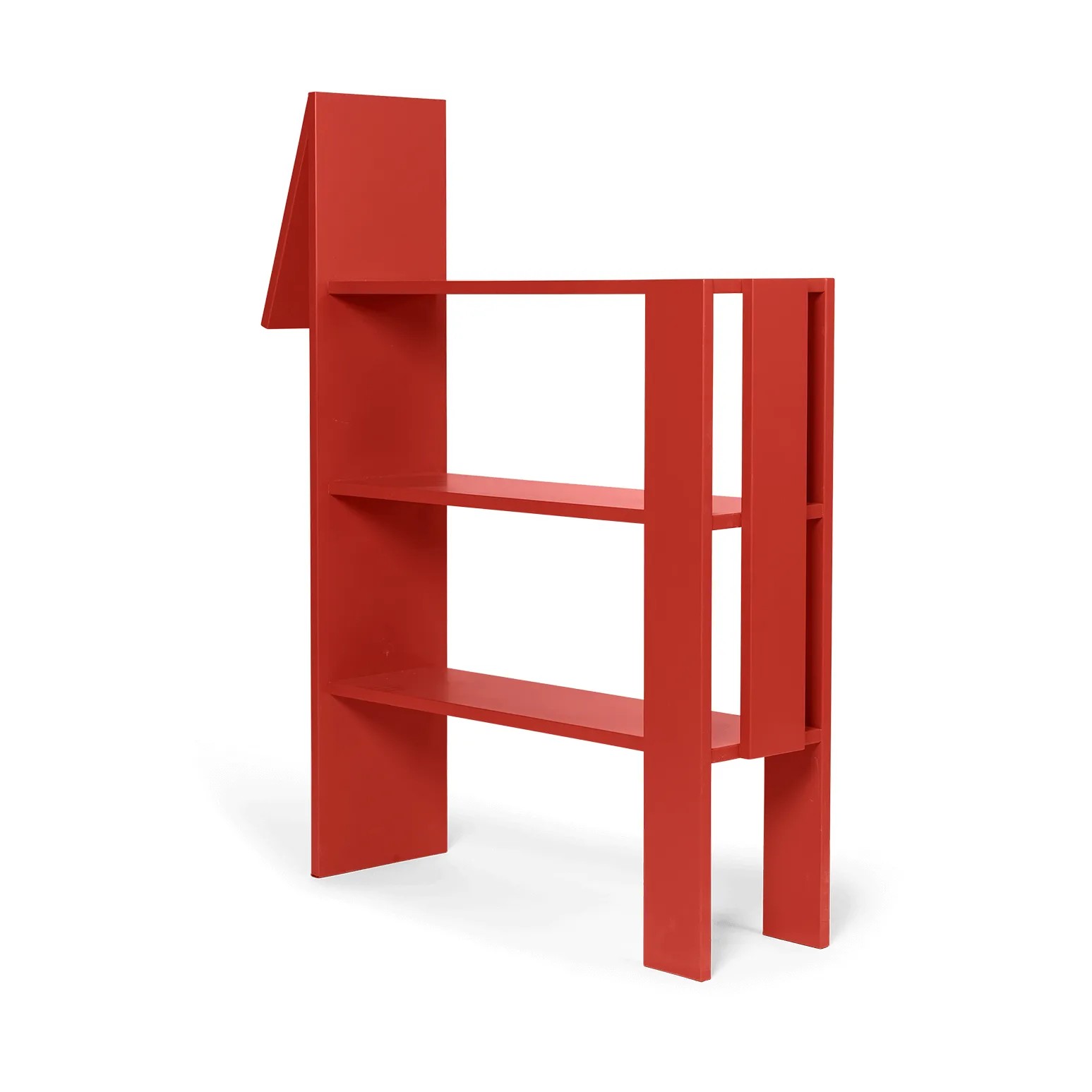 Horse boekenplank 91x111 cm, Poppy Red Ferm Living