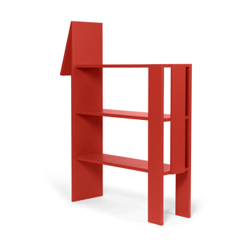 Horse boekenplank 91x111 cm - Poppy Red - ferm LIVING
