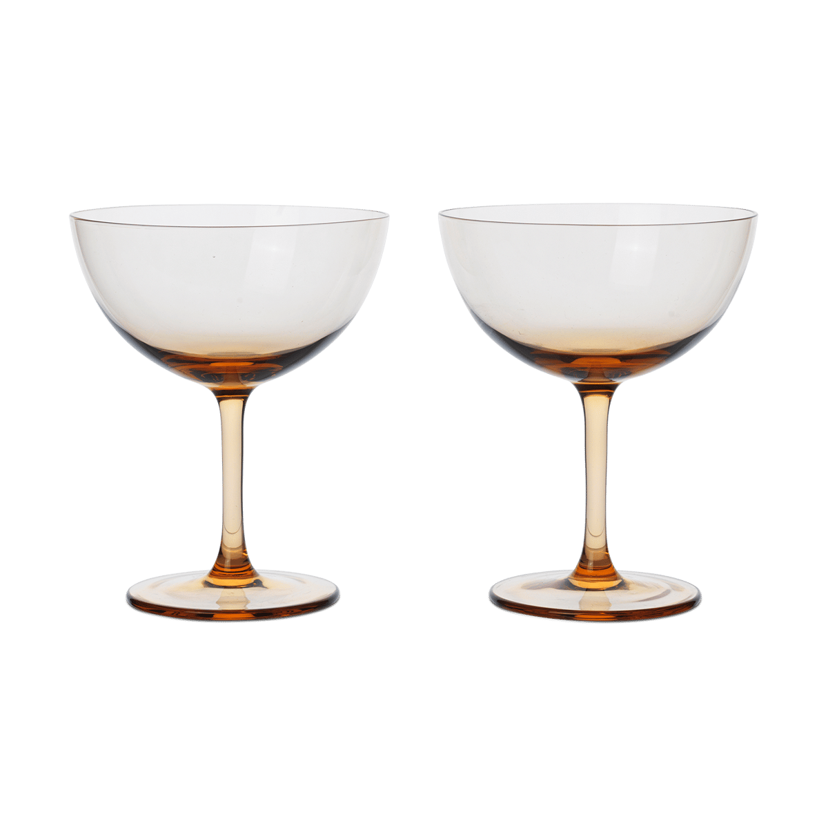 Ferm Living Host cocktailglas 24 cl 2-pack Blush | Scandinavisch Interieur | Cocktail- & Martiniglazen | Transparant