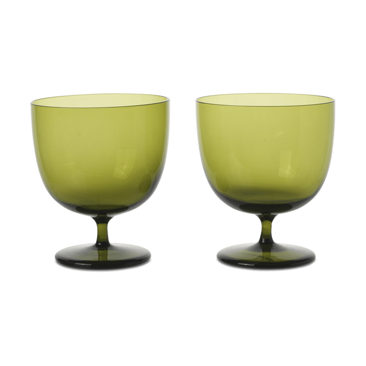 Host drinkglas 20 cl 2-pack - Mosgroen - Ferm Living