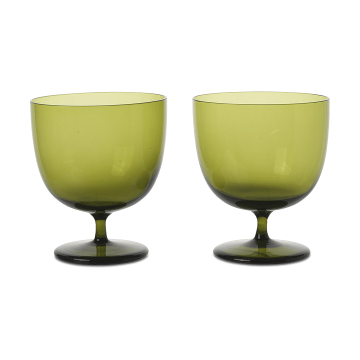 Host drinkglas 20 cl 2-pack - Mosgroen - ferm LIVING