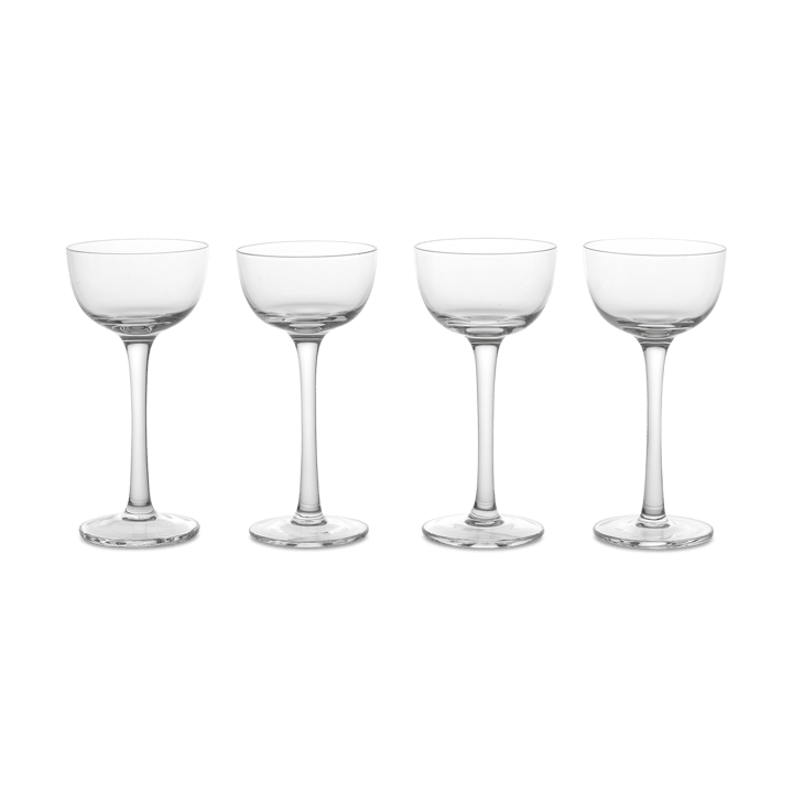 Host likeurglas 4-pack - Duidelijk - Ferm Living